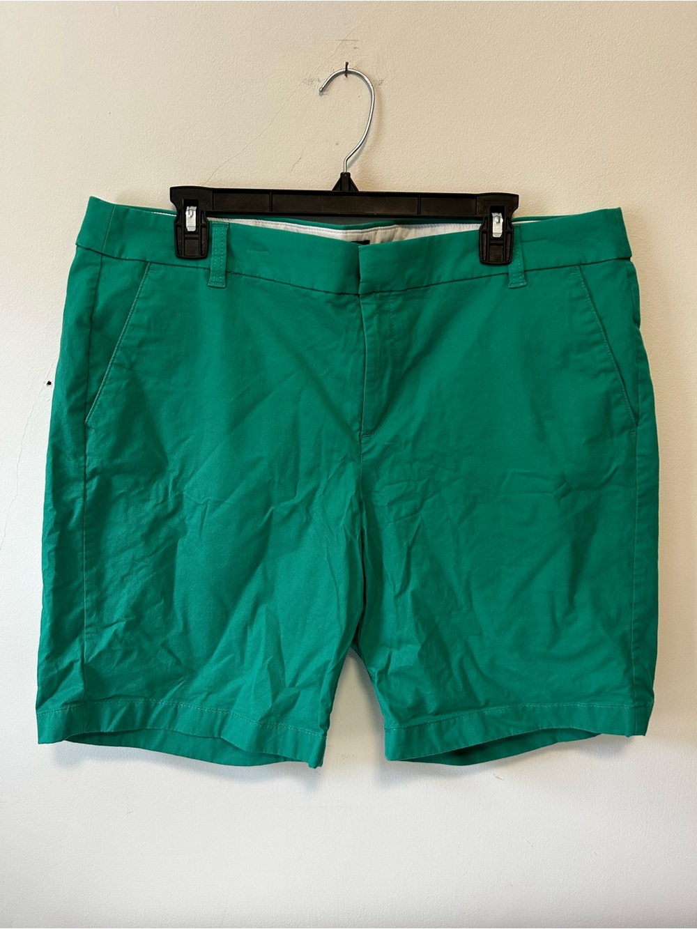 J. Crew Teal Green Women's Bermuda Shorts